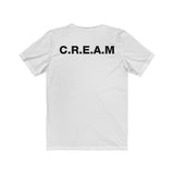 CREAM Unisex Jersey Short Sleeve Tee