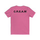 CREAM Unisex Jersey Short Sleeve Tee